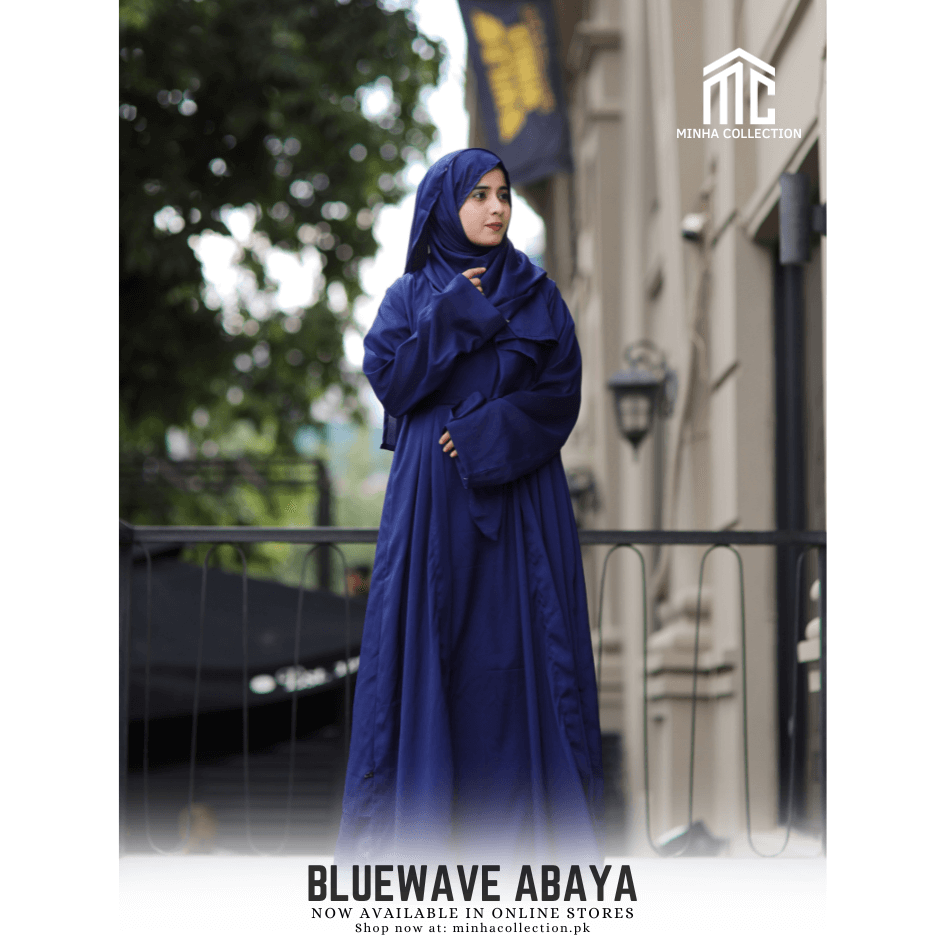 BlueWave Abaya - AleenDXB