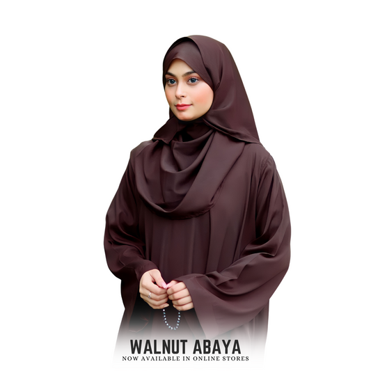 WALNUT ABAYA - AleenDXB