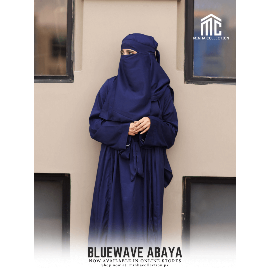 BlueWave Abaya - AleenDXB