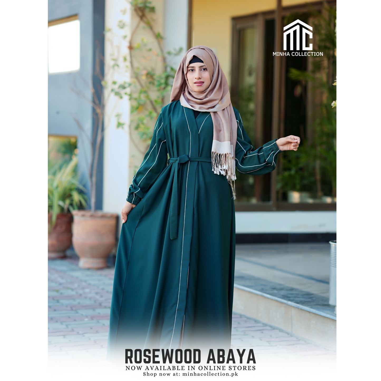 Rosewood Abaya - AleenDXB