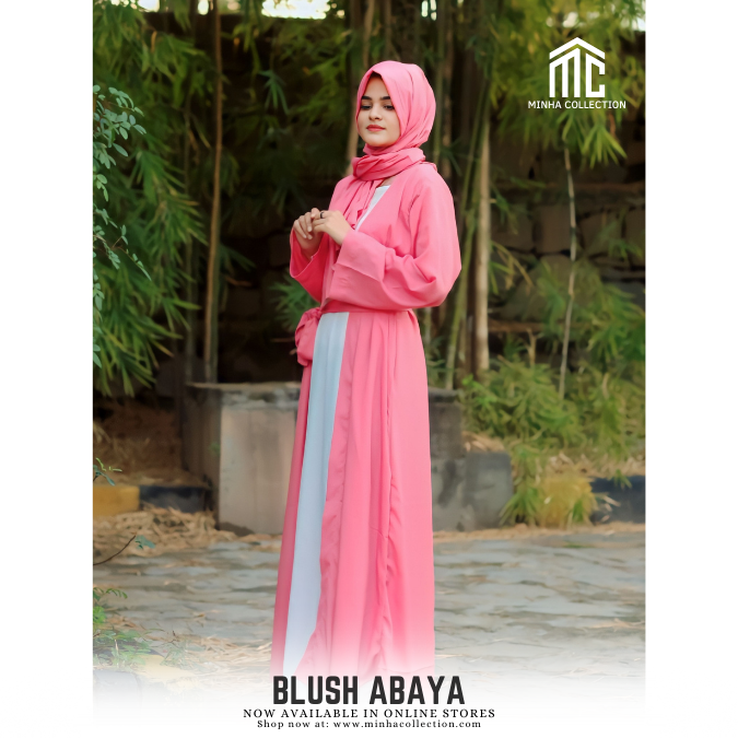 Blush Abaya - AleenDXB