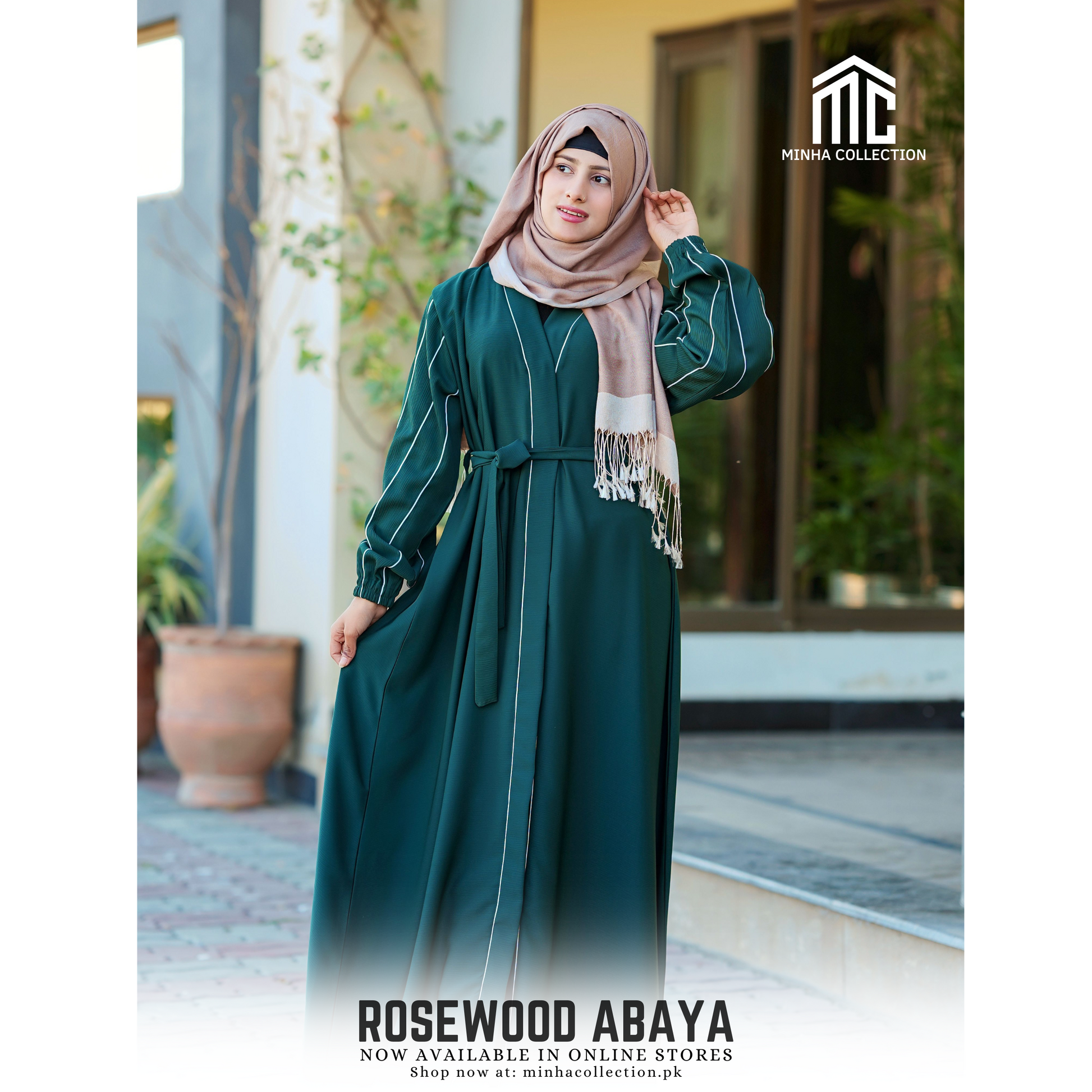 Rosewood Abaya - AleenDXB