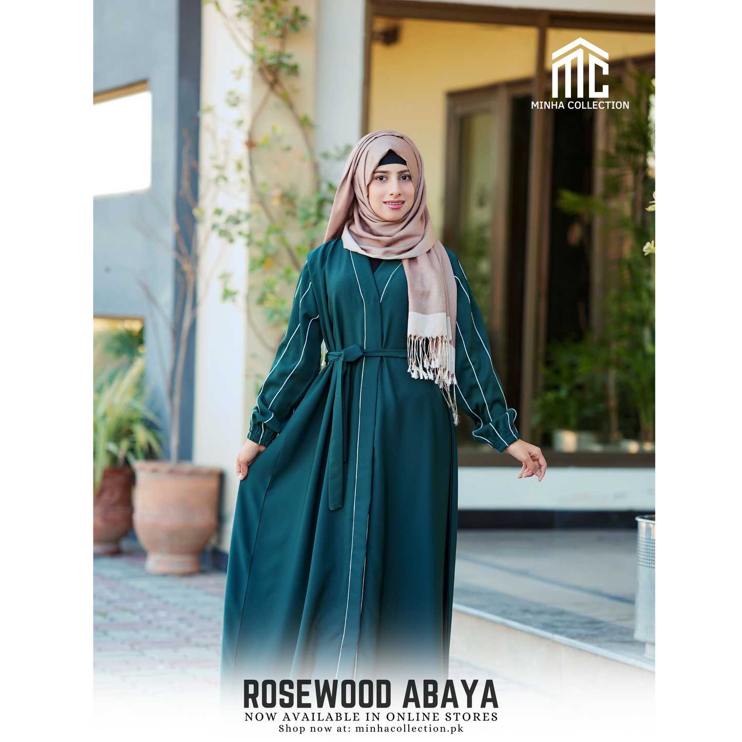 Rosewood Abaya - AleenDXB