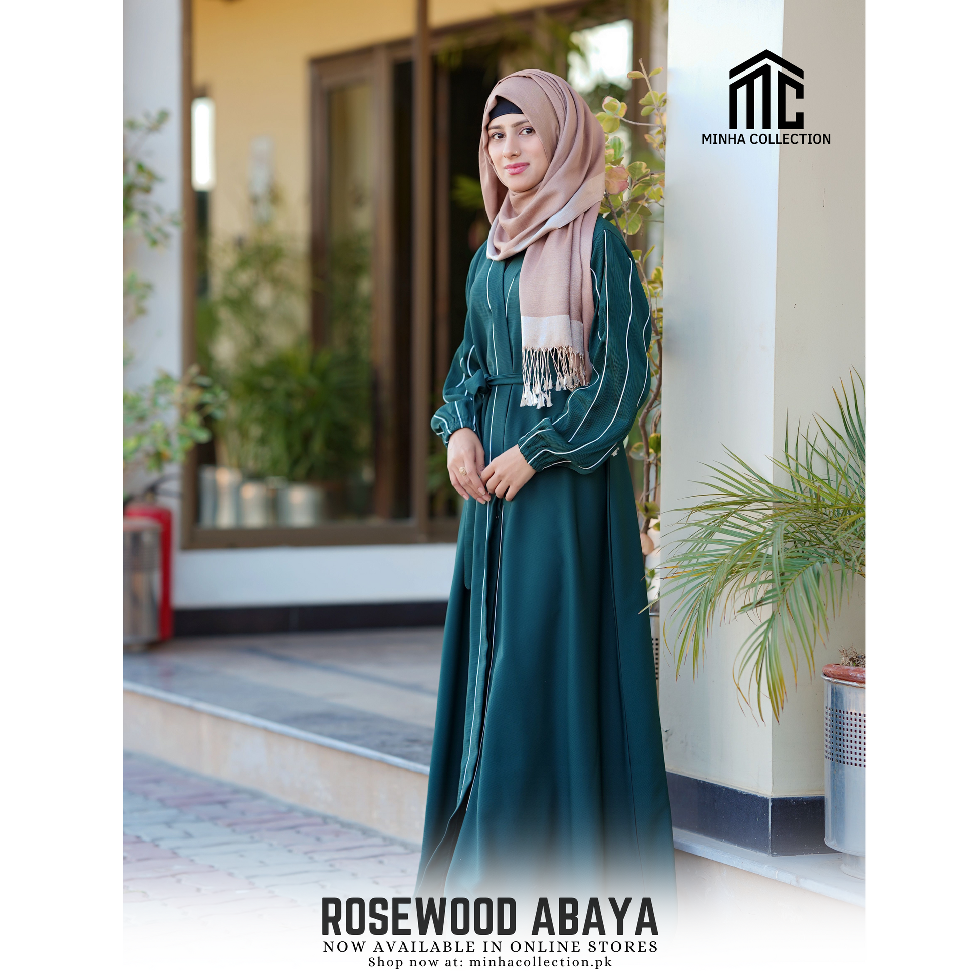 Rosewood Abaya - AleenDXB